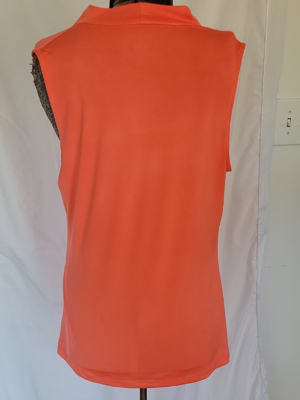 Worthington Sleeveless Top Medium Orange - Picture 4 of 8